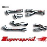 Supersprint Connecting Y-Pipe Left + Right